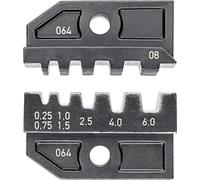 KNIPEX Matrice di crimpaggio per terminali a bussola isolati e non isolati 0,25-6mm² Quantità:1