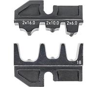 KNIPEX Matrice di crimpaggio per terminali a bussola gemelli 2x 6/10/16mm² Quantità:1