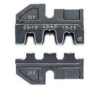 KNIPEX Set di matrici di crimpaggio 97 49 05 per connettori aperti non isolati 4,8 + 6,3mm Quantità:1