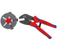 KNIPEX MultiCrimp Crimpatrice con caricatore con impugnature, 97 33 03 | multicomponente 250 mm