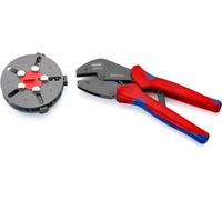 Knipex set pinze crimpatrici Caricatore con 3 matrici