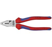 Knipex-Pinza 180 02 02 Lineman, acciaio e plastica, colore: blu/rosso