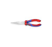 KNIPEX Pinza a becchi mezzotondi (di cicogna) con tronchese 26 15 200 cromata, 200mm Quantità:1