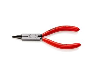 KNIPEX Pinza a becchi tondi 19 01 130 con tagliente (pinze per piegare gioielli) bonderizzata nera, 130mm Quantità:1