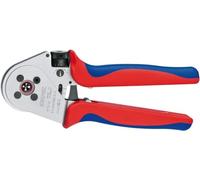 KNIPEX Pinza a quattro punzoni per contatti torniti cromata con impugnature multicomponente 250 mm, 97 52 65 A
