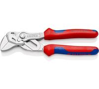 KNIPEX Pinza chiave con ganasce irruvidite e coperture multicomponente, cromata, 150mm Quantità:1