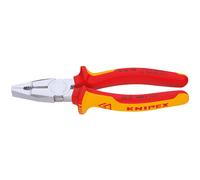 01 06 190 pinza Pinze da elettricista Pinze universali rosso/Giallo Pinze da elettricista Acciaio al cro vanadio Plastica Rosso/Arancione 19 cm 320 g