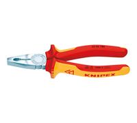 KNIPEX - Pinza universale, esecuzione cromata isolata a norme VDE 200