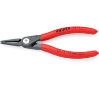 Knipex Pinza per anelli di sicurezza interni 48 11 J1 SB precisione dritta 12-25 mm grigia
