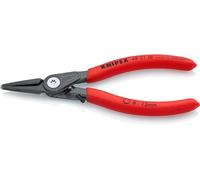 KNIPEX Pinza di precisione per anelli di sicurezza per anelli di, 48 31 J0 | sicurezza interni a fori con meccanismo di limitazione apertura/chiusura