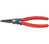 KNIPEX Pinza di precisione per anelli di sicurezza per anelli di sicurezza interni a fori con meccanismo di limitazione apertura/chiusura, 48 31 J2