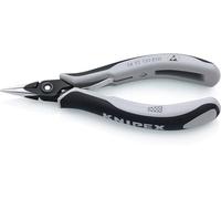 Knipex Pinze elettroniche ESD KN 34 52 130 ESD - piatte, rivestite materiale bicomponente, 130 mm