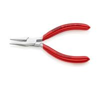 KNIPEX - Pinza per meccanica di precisione cromata becchi piatti a punta, Lunghezza complessiva: 125 mm 125