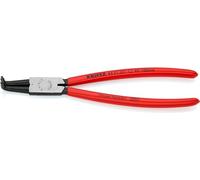 Knipex Pinza per Anelli di Sicurezza per Anelli di Sicurezza Interni a Fori Bonderizzata Nera, Rivestiti in Resina Sintetica 215 Mm (Confezione Self-Service/Blister) 44 21 J31 Sb