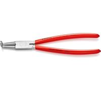 KNIPEX Pinza per anelli di sicurezza per anelli di sicurezza interni a fori cromata rivestiti in resina sintetica 215 mm, 44 23 J31