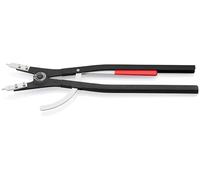 KNIPEX Pinza per anelli di sicurezza per anelli di sicurezza, 46 10 A6 | esterni su alberi nera, verniciata a polvere 570 mm