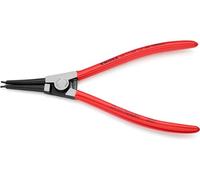 Knipex Pinza per Anelli di Sicurezza per Anelli di Sicurezza Esterni Su Alberi Bonderizzata Nera, Rivestiti in Resina Sintetica 210 Mm 46 11 A3