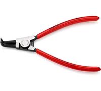Knipex Pinza per Anelli di Sicurezza per Anelli di Sicurezza Esterni Su Alberi Bonderizzata Nera, Rivestiti in Resina Sintetica 170 Mm 46 21 A21