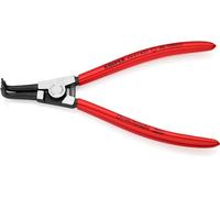 Knipex Pinza per Anelli di Sicurezza per Anelli di Sicurezza Esterni Su Alberi Bonderizzata Nera, Rivestiti in Resina Sintetica 200 Mm 46 21 A31