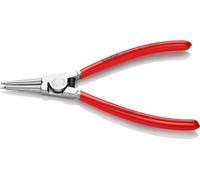 KNIPEX Pinza per anelli di sicurezza per anelli di sicurezza esterni su alberi cromata rivestiti in resina sintetica 180 mm, 46 13 A2