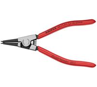 Knipex Pinza per Anelli di Sicurezza per Anelli di Sicurezza Esterni Su Alberi Bonderizzata Nera, Rivestiti in Resina Sintetica 140 Mm 46 11 A1