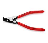 Knipex Pinza per Anelli di Sicurezza per Anelli di Sicurezza Interni a Fori Bonderizzata Nera, Rivestiti in Resina Sintetica 130 Mm 44 21 J11