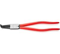 Knipex Pinza per Anelli di Sicurezza per Anelli di Sicurezza Interni a Fori Bonderizzata Nera, Rivestiti in Resina Sintetica 300 Mm 44 21 J41