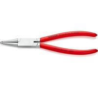 Knipex Pinza per Anelli di Sicurezza per Anelli di Sicurezza Interni a Fori Cromata, Rivestiti in Resina Sintetica 180 Mm 44 13 J2