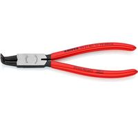 Knipex Pinza per Anelli di Sicurezza per Anelli di Sicurezza Interni a Fori Bonderizzata Nera, Rivestiti in Resina Sintetica 170 Mm 44 21 J21