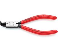 Knipex Pinza per Anelli di Sicurezza per Anelli di Sicurezza Interni a Fori Bonderizzata Nera, Rivestiti in Resina Sintetica 130 Mm 44 21 J01