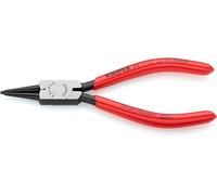 Knipex Pinza per Anelli di Sicurezza per Anelli di Sicurezza Interni a Fori Bonderizzata Nera, Rivestiti in Resina Sintetica 140 Mm 44 11 J1
