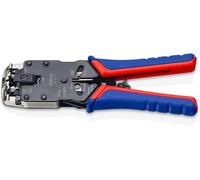 Knipex 97 51 12 SB pinza crimpatrice Nero, Blu, Rosso