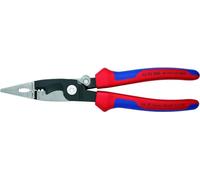 13 92 200 Pinze a becco lungo pinza, Pinze per elettronica blu, Pinze a becco lungo, Acciaio, Plastica, Blu/Rosso, 20 cm, 280 g