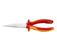 KNIPEX pinza per mecc. becchi mezzotondi con tronchese Tenaglia 26 16 200 T