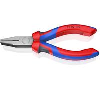 KNIPEX Pinza per meccanica a becchi piatti diritti con manici, 20 02 140