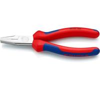 KNIPEX Pinza a becchi tondi con manici cromati in PVC Quantità:1