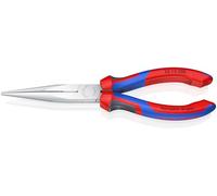 KNIPEX Pinza per meccanica - con becchi mezzotondi con tronchese (pinza a becchi di cicogna) (200 mm) 26 15 200, Multicolore