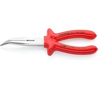 KNIPEX Pinza a becchi mezzotondi (di cicogna) con tronchese 26 27 200 cromata VDE, 200mm Quantità:1
