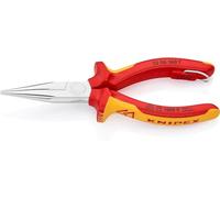 KNIPEX Pinza a becchi mezzotondi con tronchese (pinze radio) 25 06 160 T cromata, VDE 160mm Quantità:1