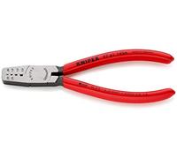 Knipex Pinza per Serrare Terminali a Bussola Rivestiti in Resina Sintetica 145 M