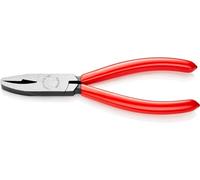 Knipex Pinza per Vetrai - con Becchi Curvati Bonderizzata Nera, Rivestiti in Resina Sintetica 160 Mm 91 51 160