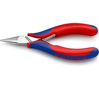 KNIPEX - Pinza a becchi piatti per elettronica, Lunghezza complessiva: 115 mm 115