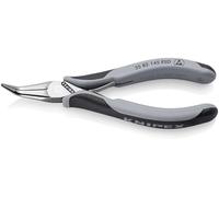 KNIPEX Pinza speciale per elettronica ESD con cerniera, 35 82 145 ESD | passante pulita a specchio con impugnature multicomponente 145 mm