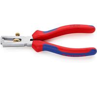 KNIPEX Pinza spelacavi con molla di apertura universale cromata, 11 05 160 | con impugnature multicomponente 160 mm