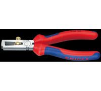 KP-1102160 Pinze spellacavi, Pinza stripper Isolante di protezione, 165 g, Blu, Rosso