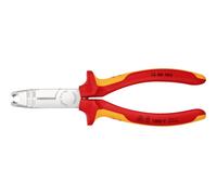 13 46 165 pinza spellacavi Rosso, Giallo, Pinza stripper rosso/Giallo, Isolante di protezione, 190 g, Rosso, Giallo