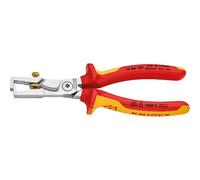 KNIPEX - Pinza spelafili con cesoia per cavi “StriX” isolata a norme VDE, Lunghezza complessiva: 180 mm 180