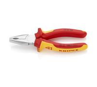 KNIPEX Pinza universale cromata, isolata con rivestimenti in multicomponente VDE Quantità:1