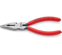 Knipex Pinza Universale con Testa a Punta Bonderizzata Nera, Rivestiti in Resina Sintetica 145 Mm 08 21 145
