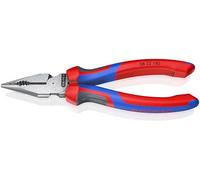 KN 08 22 185 - Pinza universale a punta, 185 mm, testa lucidata